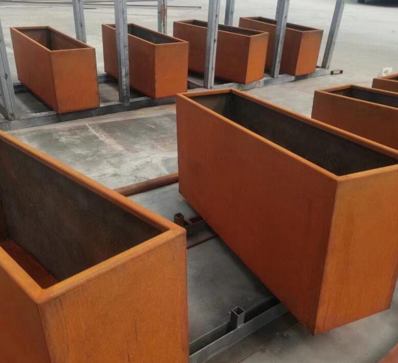 乌烈镇耐候钢花箱